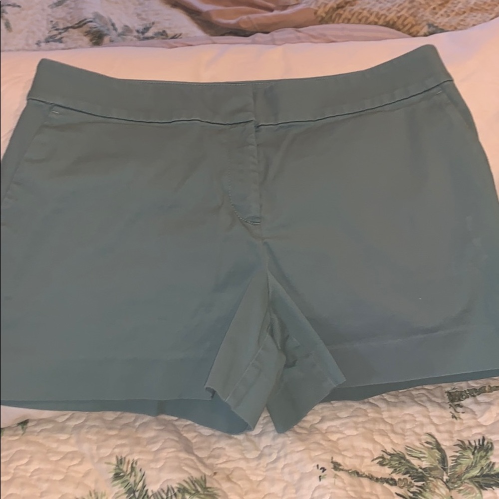Loft Sage Green Shorts size 10